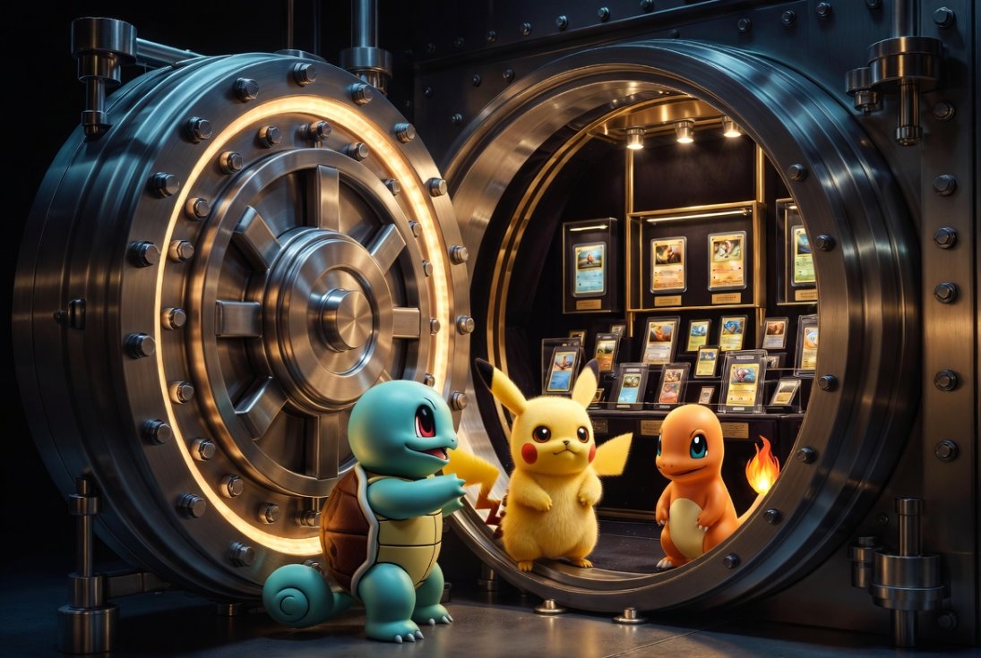 Strategic Pokémon Card Reserve vault